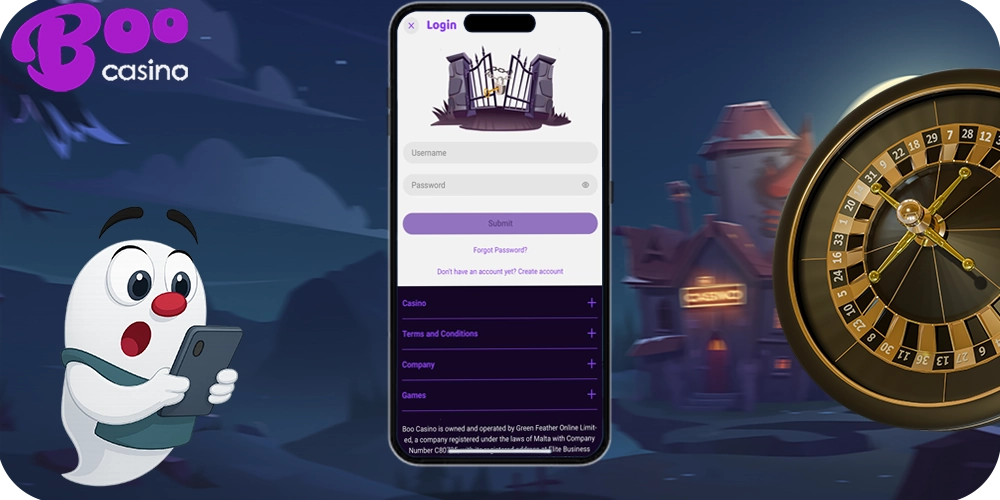 Boo Casino App Login