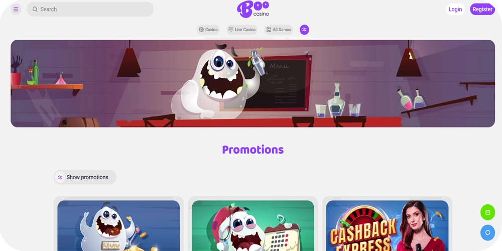 Boo Casino Online Bonuses for Fast Start and Huge Jackpots
